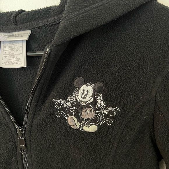 Disneyland fleece zip up w/ Mickey Mouse embroidered - Picture 6 of 8